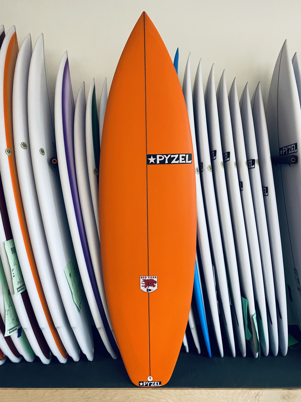 Pyzel Surfboards Red Tiger