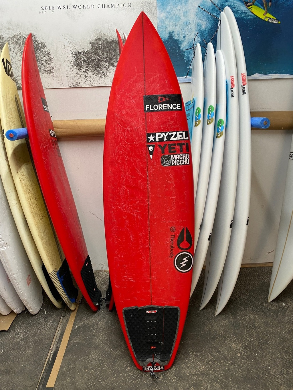 Pyzel Surfboards Red Tiger