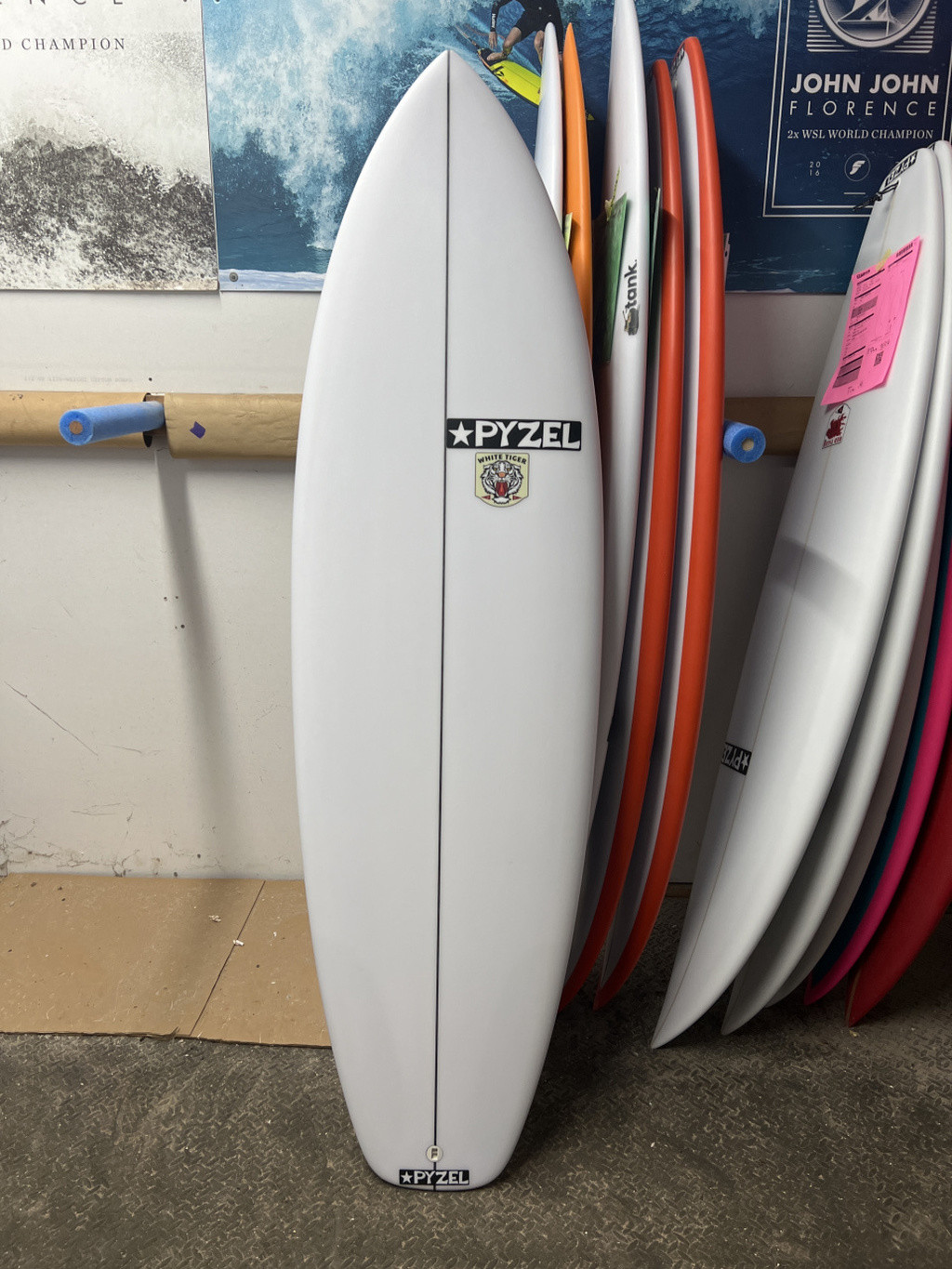 Pyzel Surfboards White Tiger