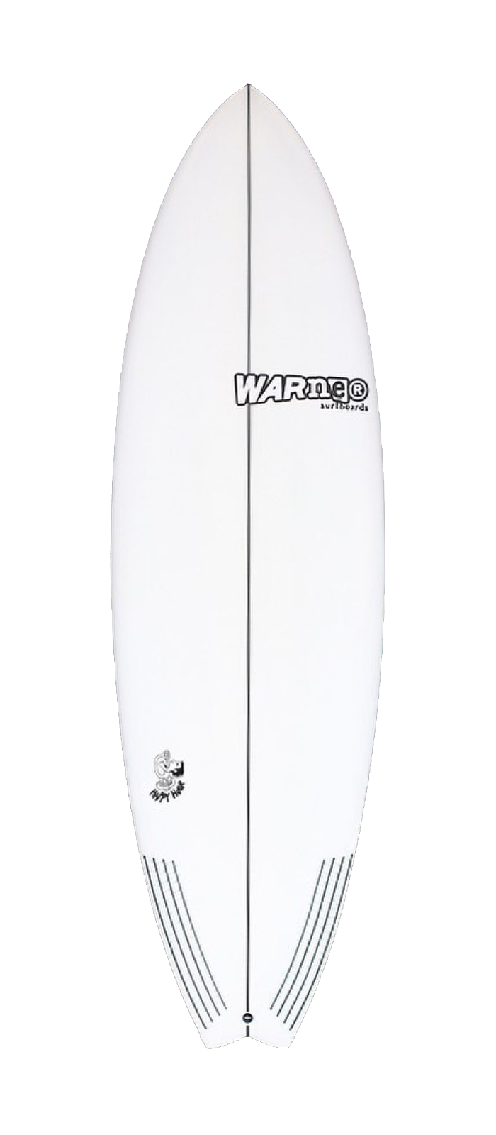 HAPPY HOUR surfboard model deck