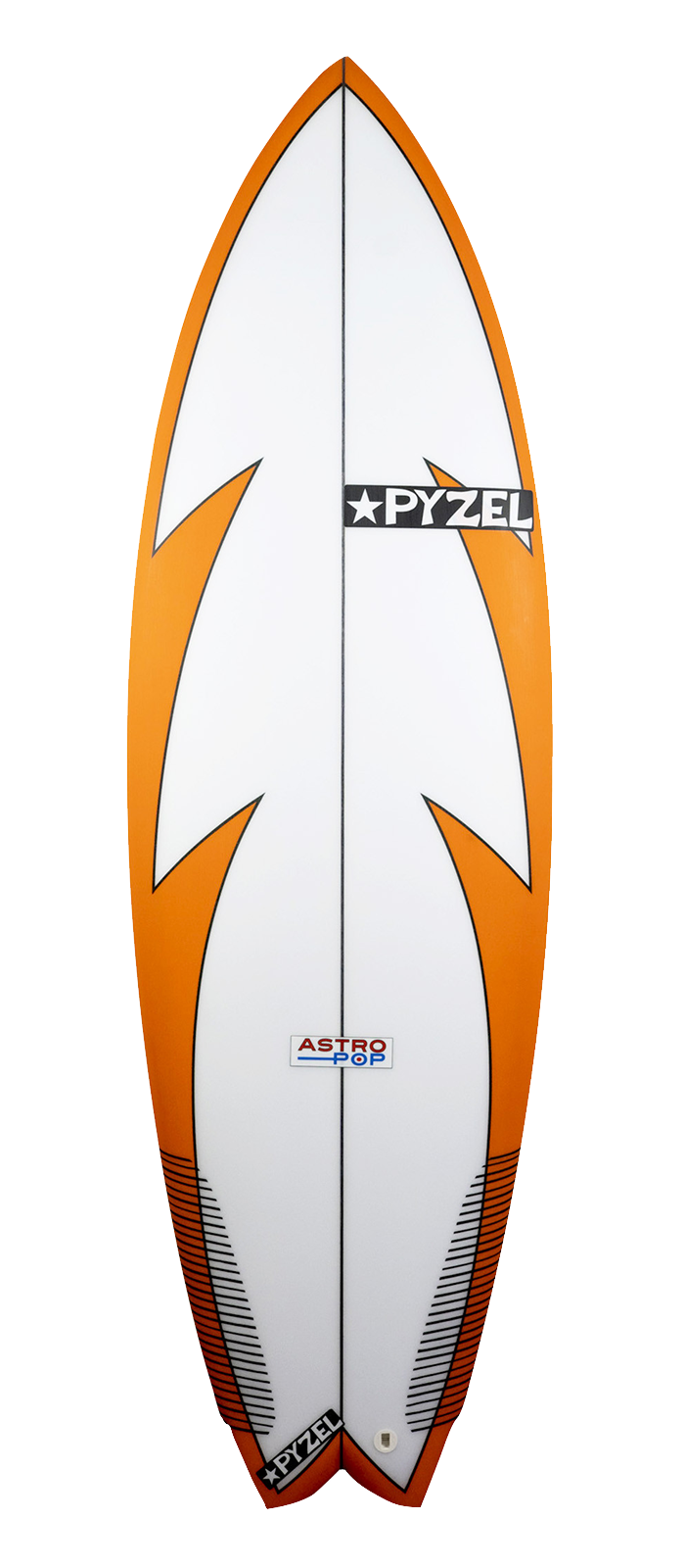ASTRO POP surfboard model deck