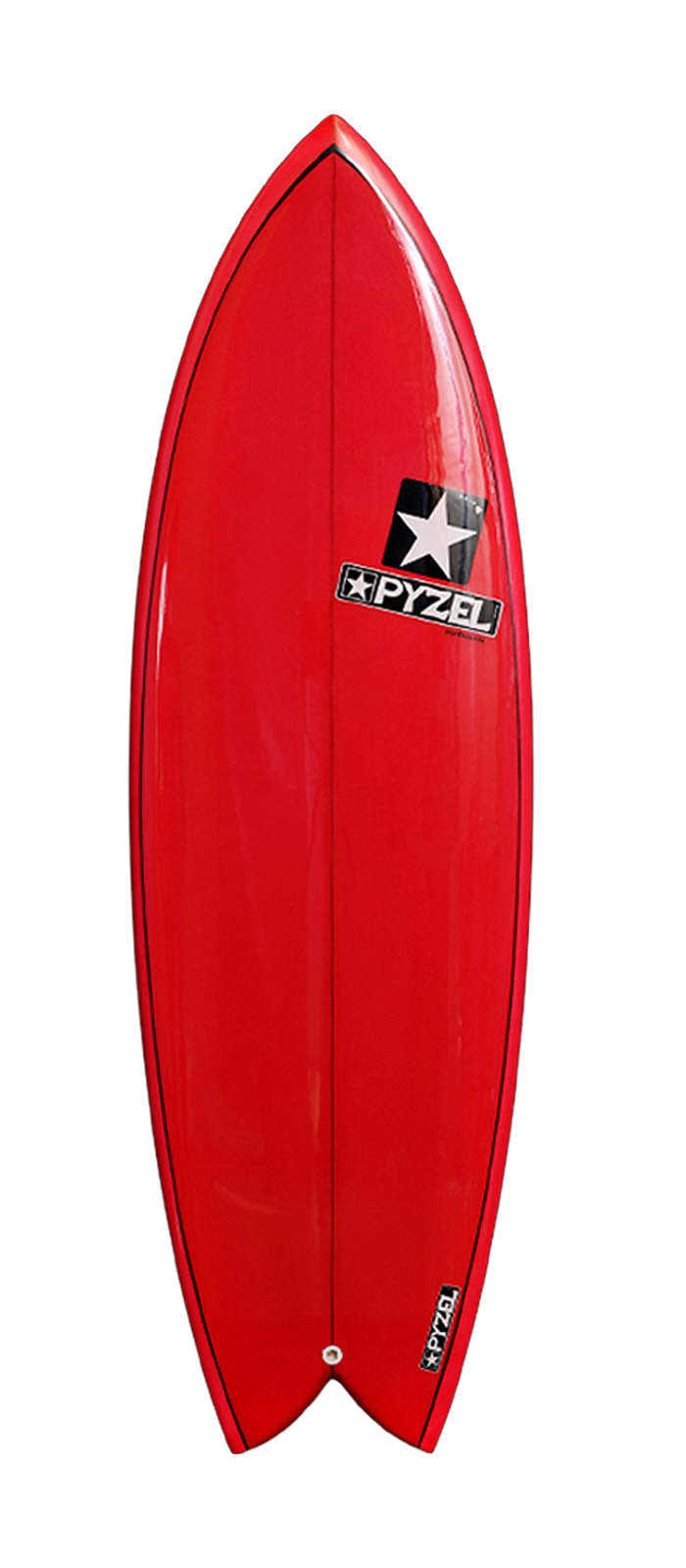 Astro Glider surfboard model deck