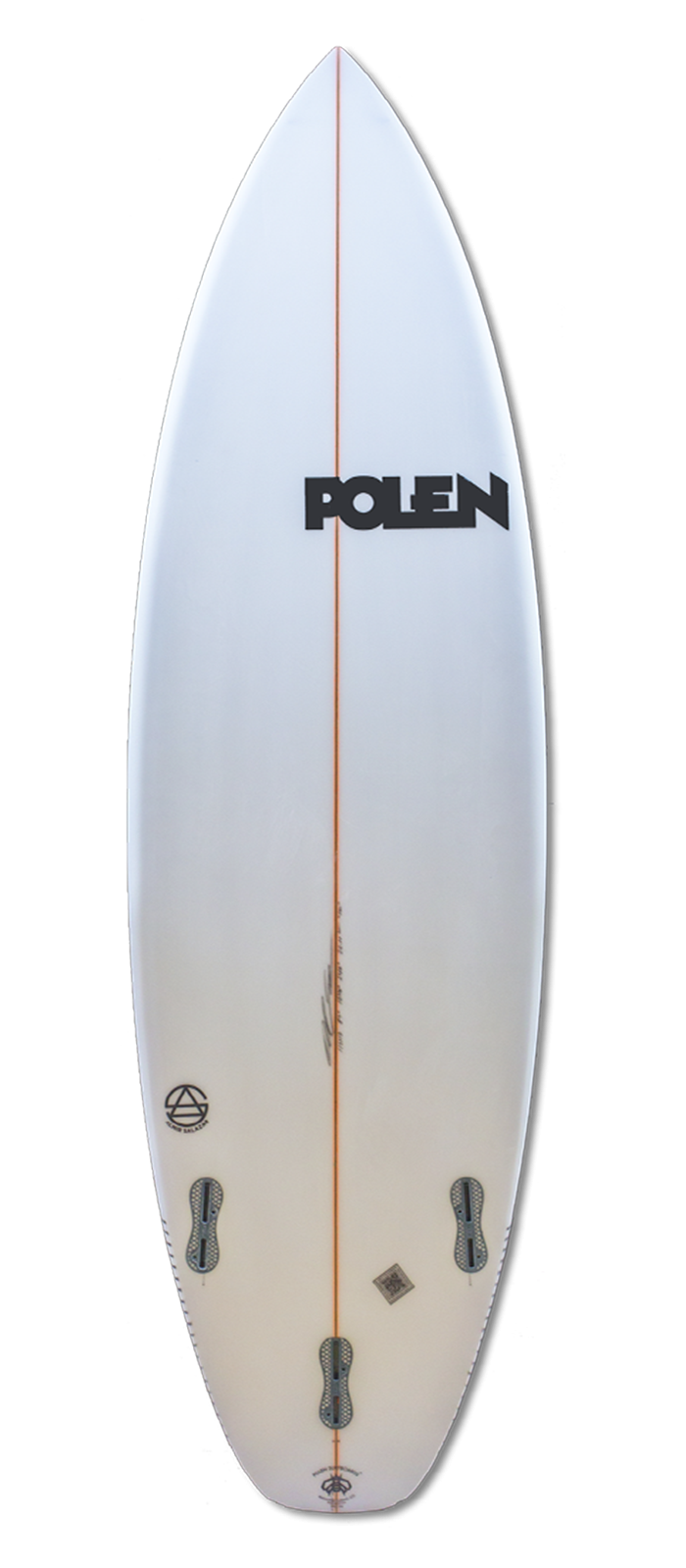 THE ONE surfboard model bottom