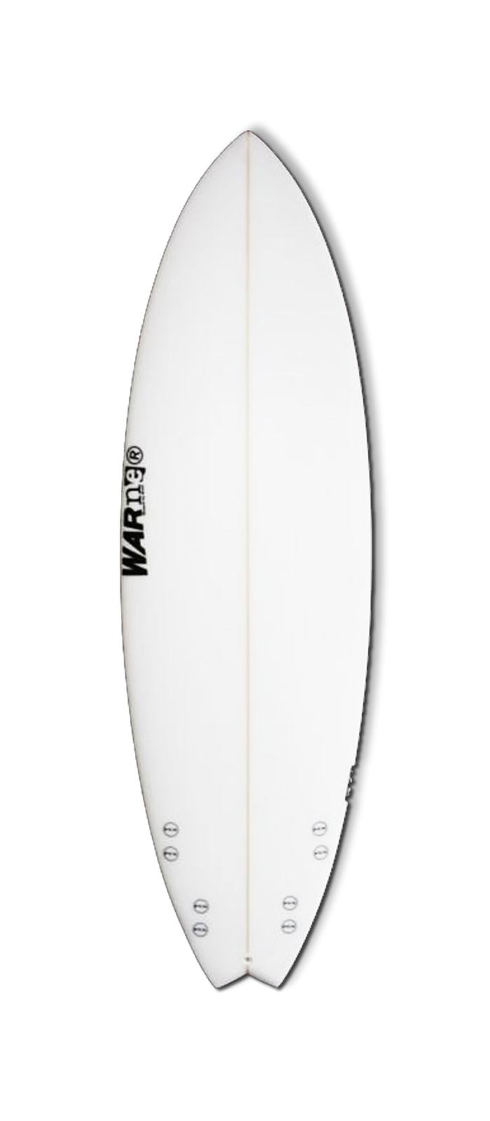 FTR surfboard model deck