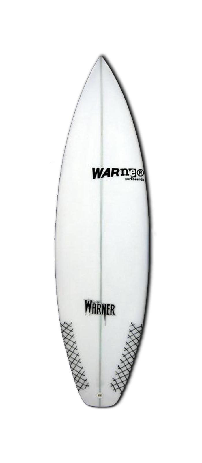DC surfboard model bottom