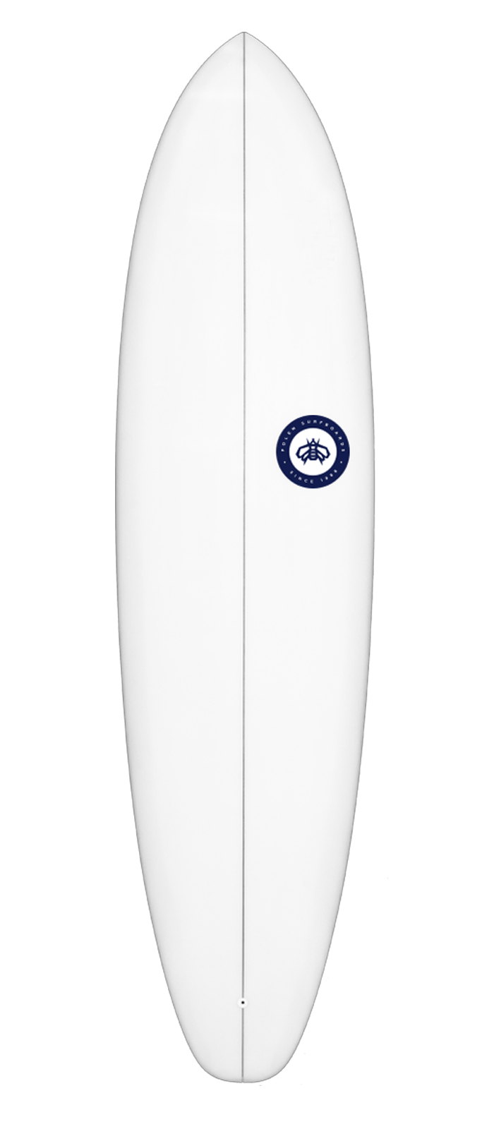 REBEL GRACE surfboard model deck