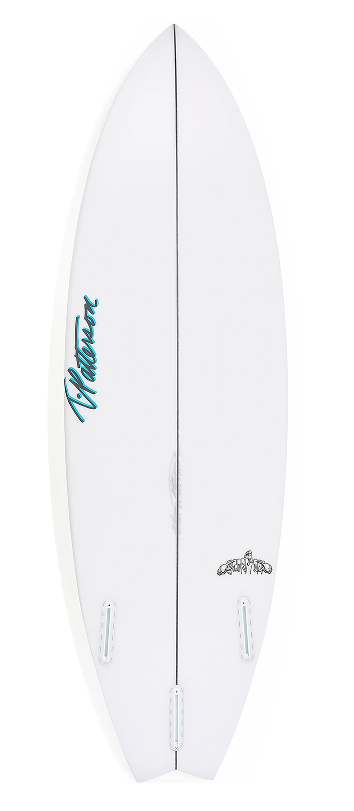 SCORPION surfboard model bottom