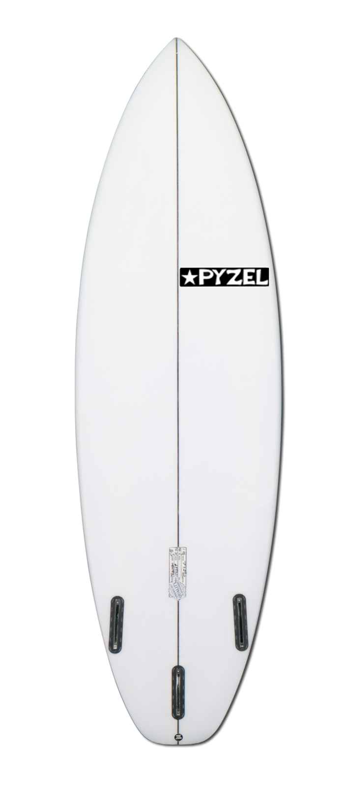 PHANTOM surfboard model bottom