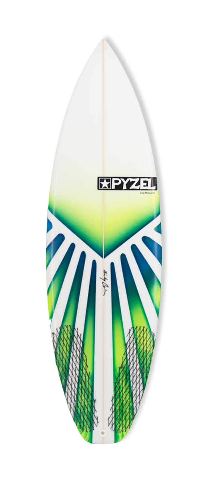 SUPER GROM surfboard model deck
