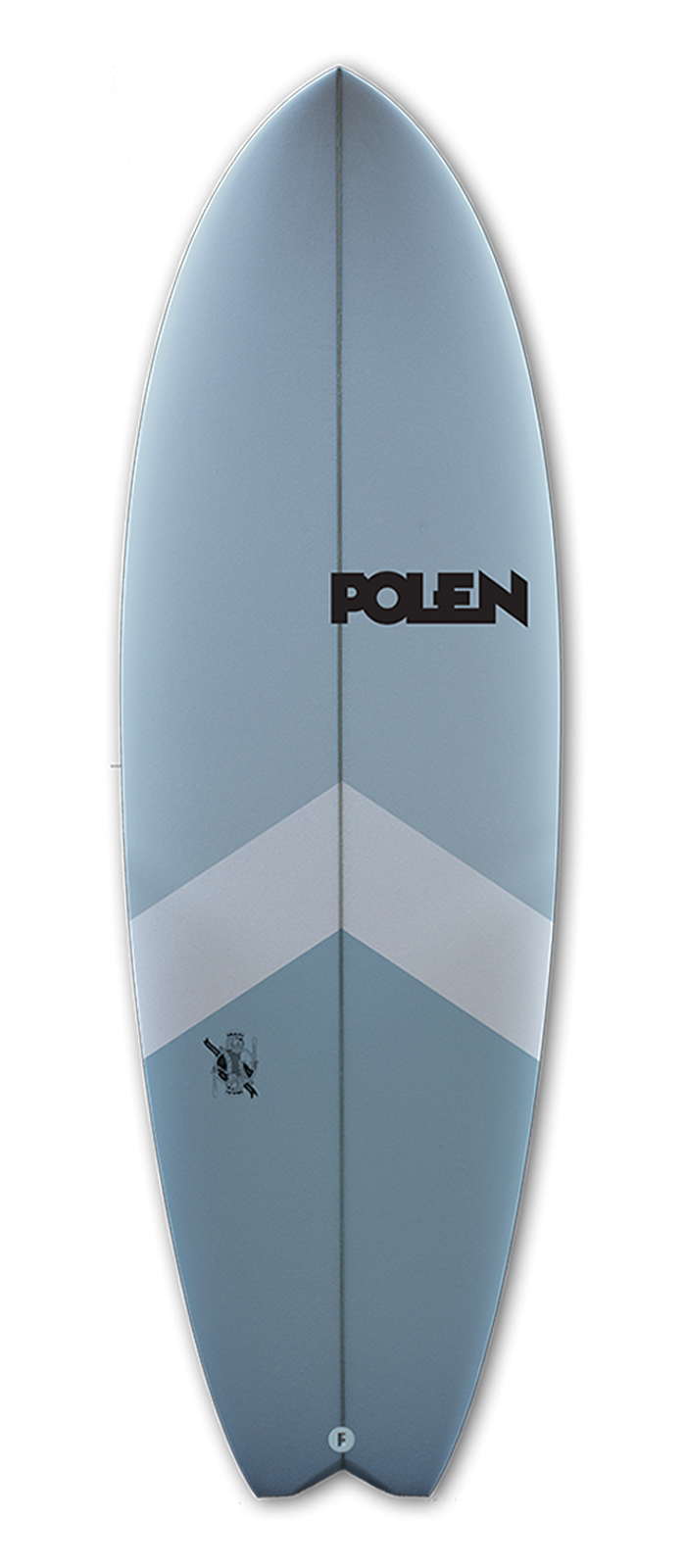 SUMMER KING surfboard model deck