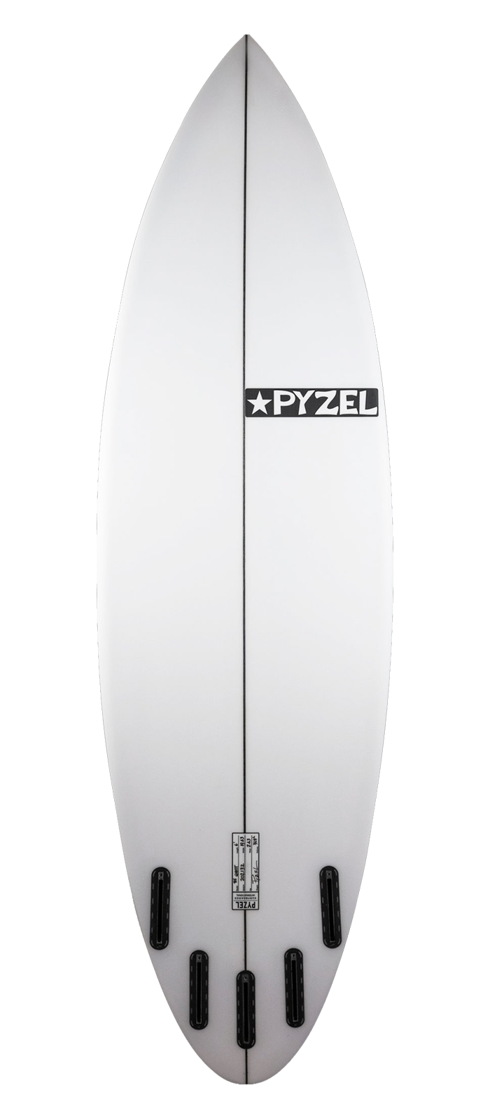 THE GHOST XL surfboard model bottom
