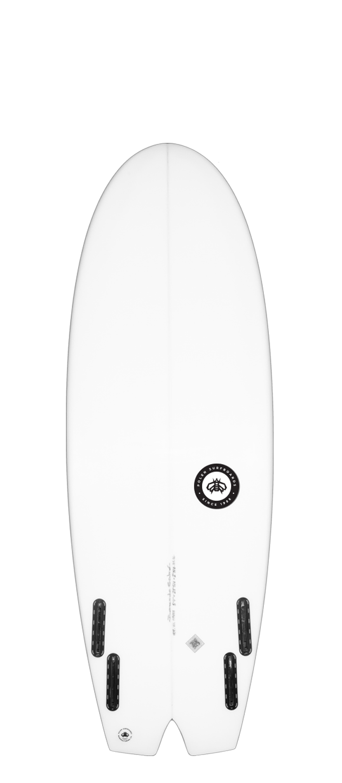 FAST FORWARD surfboard model bottom