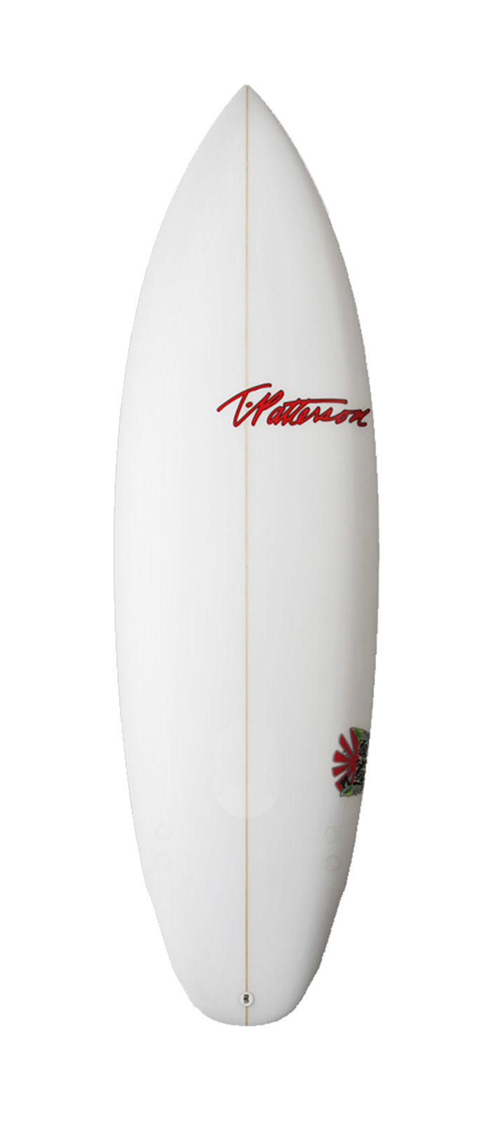 Rising Sun surfboard model deck