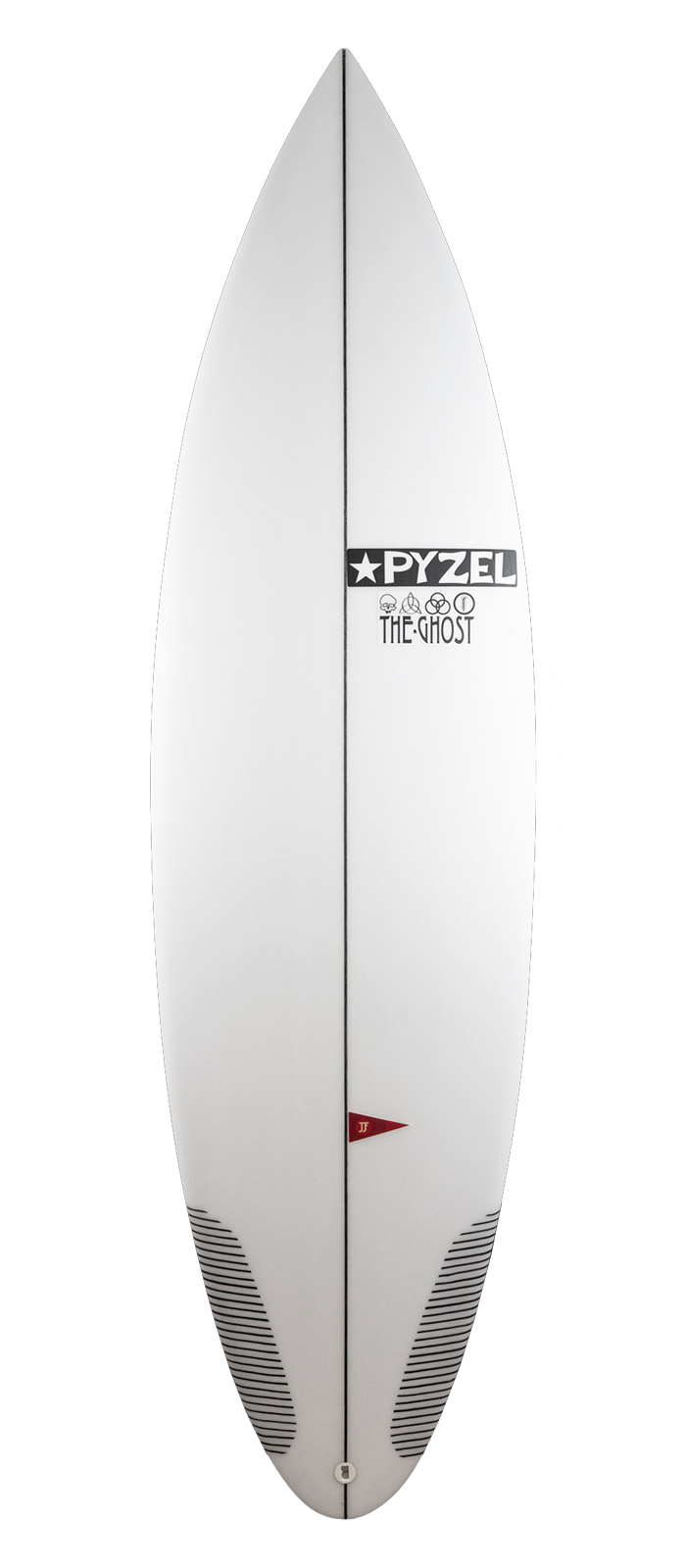THE GHOST surfboard model deck