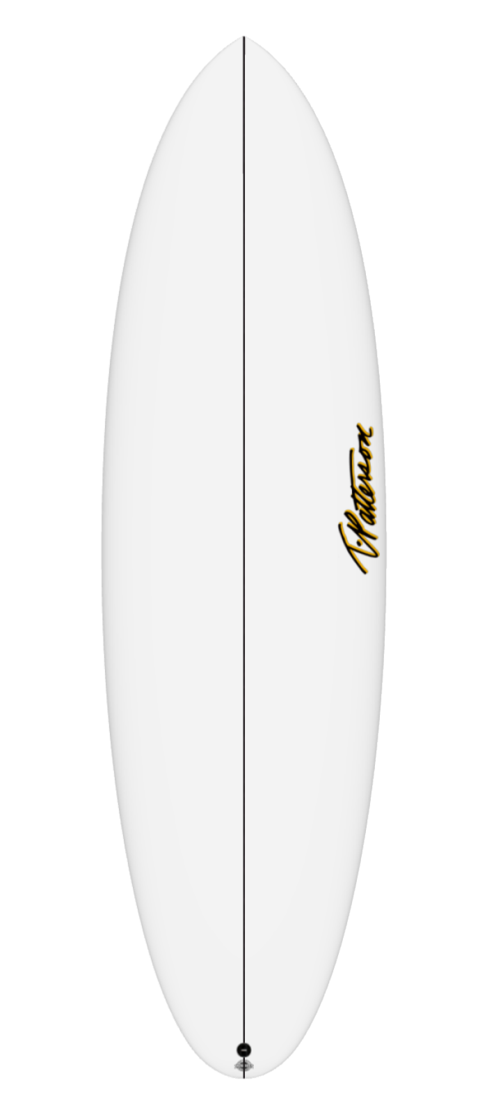 FULL MOON surfboard model deck