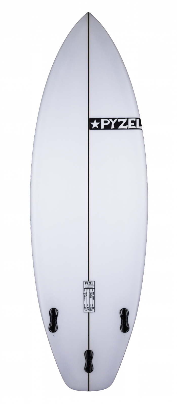 Mini Ghost surfboard model bottom