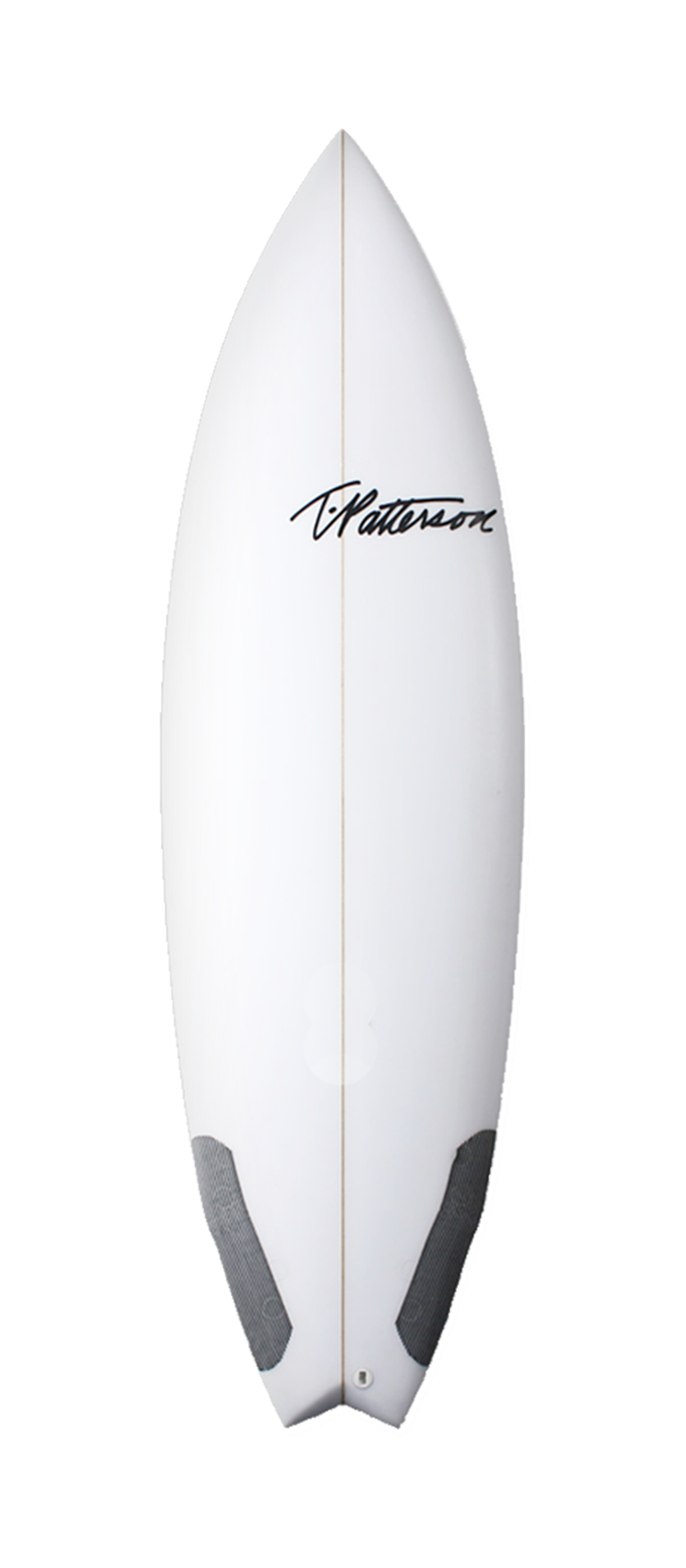 Twinner surfboard model deck