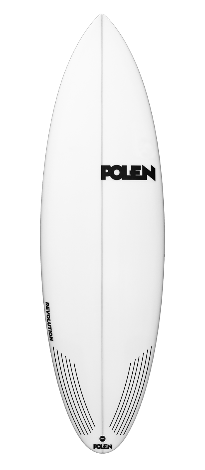 R*EVOLUTION surfboard model deck