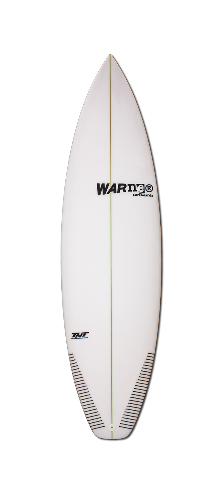 TNT surfboard model deck