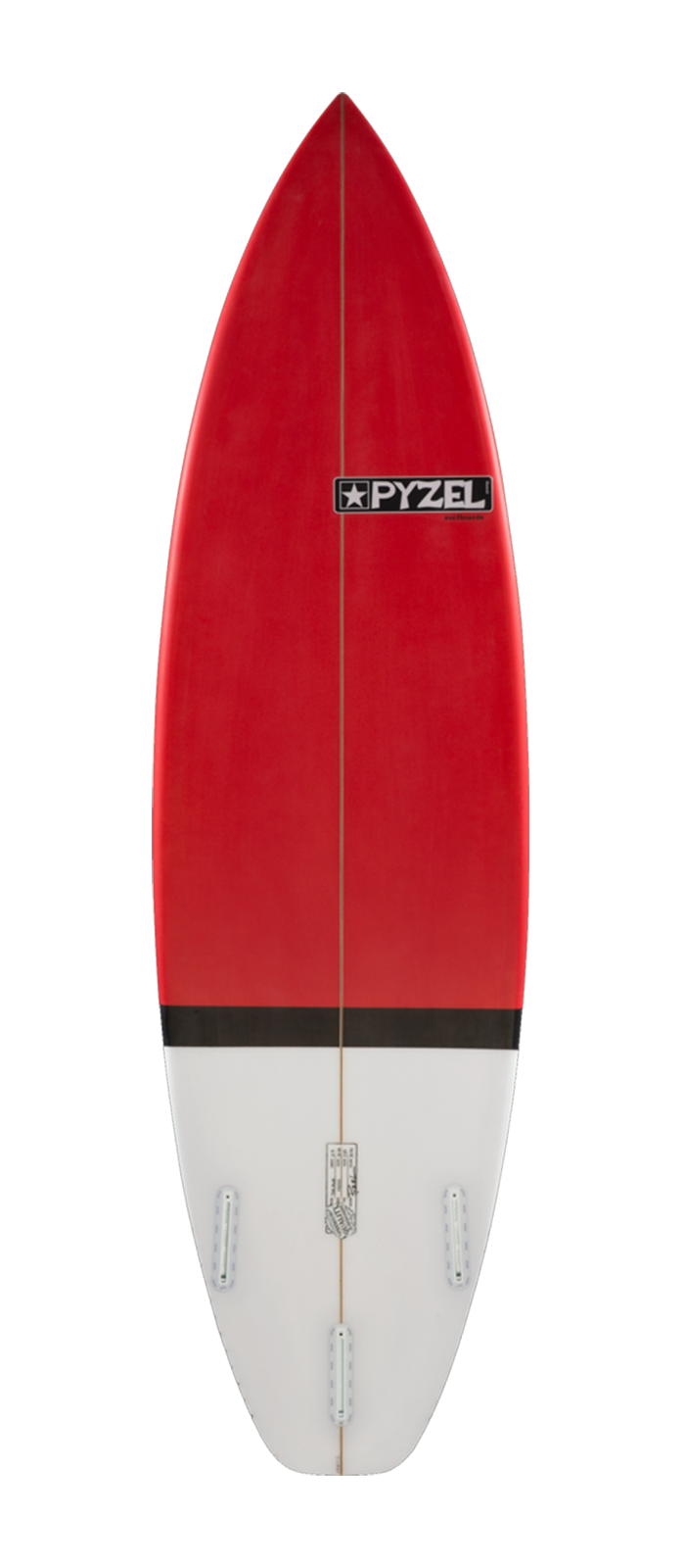 The Amp surfboard model bottom